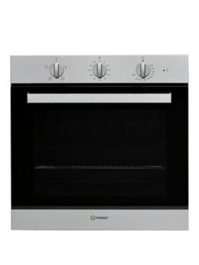 Indesit Aria Ifw6230Ixuk Built-In Single Electric Oven - Stainless Steel - Oven With Installation Indesit Aria Ifw6230Ixuk Built-In Single Electric Oven - Stainless Steel - Oven With Installation